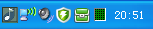 SafeboxTray.exe在任务栏下显示为一个绿色保险箱标志