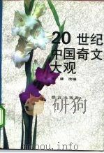 20世纪中国奇文大观（1993.02 PDF版）