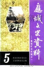 应城文史资料  第5辑  膏盐矿业专辑之一（1991 PDF版）