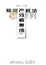 知识产权法分解集成 下 1996 PDF电子版封面 750362048X 宿迟