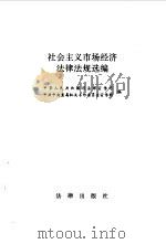 社会主义市场经济法律法规选编（1994 PDF版）