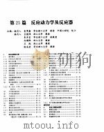 化学工程手册  反应动力学及反应器（ PDF版）