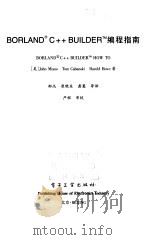 Borland C++ Builder编程指南  C++ Builder问题的明确解答（1998 PDF版）