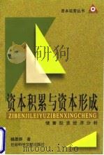 资本积累与资本形成  储蓄投资经济分析（1998 PDF版）