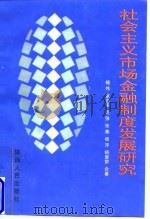 社会主义市场金融制度发展研究 1997 PDF电子版封面 7224045276 褚伟等著