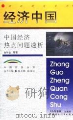 经济中国  中国经济热点问题透析（1998 PDF版）