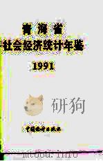 青海省社会经济统计年鉴  1991（1991 PDF版）