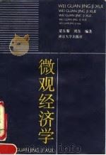 微观经济学 1991 PDF电子版封面 7305013145 梁东黎,刘东编著