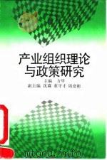 产业组织理论与政策研究（1993 PDF版）