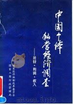 中国个体私营经济调查  经营、利润、收入（1993 PDF版）