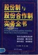 股份制与股份合作制实务全书 上 1997 PDF电子版封面 7801274040 刘祥武,张弘主编