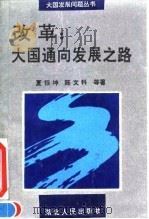 改革 大国通向发展之路 1994 PDF电子版封面 7216015517 夏振坤,陈文科等著
