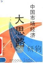 中国市场经济大思路 1993 PDF电子版封面 7503710845 杨启先主编