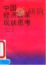 中国经济改革现状思考 1993 PDF电子版封面 7805108609 顾卫平著