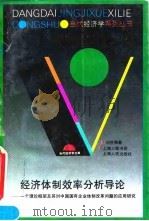 经济体制效率分析导论——一个理论框架及其对中国国有企业体制改革问题的应用研究（1994年11月第1版 PDF版）