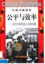 公平与效率 当代中国的收入分配问题 1997 PDF电子版封面 7507208915 杨宜勇等著