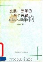 发展、改革的两个关键 高技术产业化与反腐败 2 1993 PDF电子版封面 7507810305 马宾著