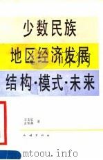 少数民族地区经济发展结构·模式·未来 1990 PDF电子版封面 7105009802 王文长,孟延燕著