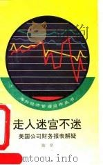 走入迷宫不迷 美国公司财务报表解疑 1992 PDF电子版封面 7010013136 陆昂撰