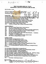 王鸿祯英文论文目录（ PDF版）