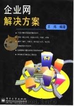 企业网解决方案 1997 PDF电子版封面 750534191X 王炜编著