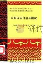 西盟佤族自治县概况 1986 PDF电子版封面 11184·36 《西盟佤族自治县概况》编写组编