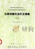 云南回族社会历史调查  2（1985 PDF版）