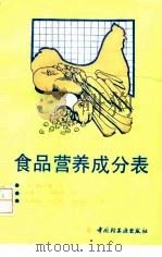食品营养成分表（1992 PDF版）