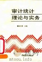 审计统计理论与实务 1991 PDF电子版封面 780064121X 蔡克儒主编