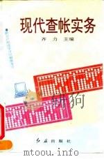 现代查帐实务 1993 PDF电子版封面 7800686019 齐力主编;刘茂胜等撰