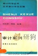 审计案例 1990 PDF电子版封面 7111020022 刘大贤,傅磊等编