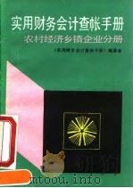 实用财务会计查帐手册  农村经济乡镇企业分册（1991 PDF版）