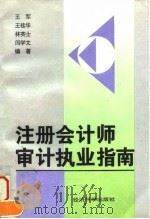 注册会计师审计执业指南 1996 PDF电子版封面 750580913X 王军等编著