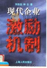 现代企业激励机制 1997 PDF电子版封面 7208025371 刘志远,林云著