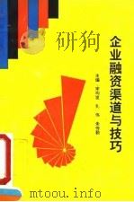 企业融资渠道与技巧 1994 PDF电子版封面 7810266233 宋均发等主编