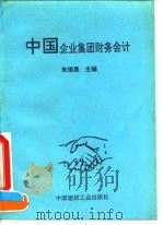 中国企业集团财务会计 1993 PDF电子版封面 7800903125 朱德惠主编