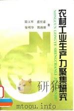 农村工业生产力聚集研究 1996 PDF电子版封面 7213014331 陆立军等著