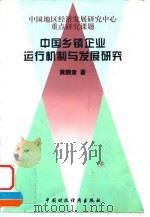 中国乡镇企业运行机制与发展研究（1998 PDF版）