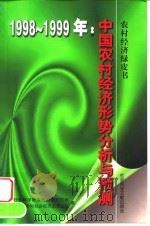 中国农村经济形势分析与预测  1998-1999（1999 PDF版）