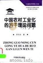 中国农村工业化的若干理论问题 兼述欠发达地区的发展 1997 PDF电子版封面 7501738807 苗长虹著