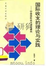 国际收支的理论与实践  中国国际收支实证研究（1996 PDF版）