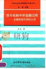 货币机制中的金融过程 金融制度的国际比较 1995 PDF电子版封面 7800505359 孙杰著