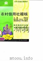 农村信用社稽核（1999 PDF版）