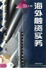 海外融资实务 1998 PDF电子版封面 780087317X 胡荣水等编著