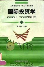 国际投资学 1998 PDF电子版封面 7810492209 杨大楷主编;上海市教育委员会组编