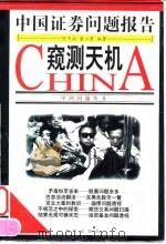 窥测天机  中国证券问题报告（1998 PDF版）