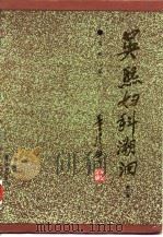 吴熙妇科溯洄 第2集 1996 PDF电子版封面 7561512198 吴熙