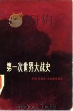 第一次世界大战史 1979 PDF电子版封面 11001·373 萨那等编写