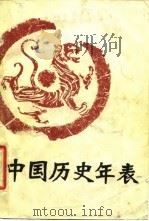 中国历史年表（1980 PDF版）