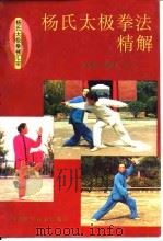 杨氏太极拳法精解（1997 PDF版）
